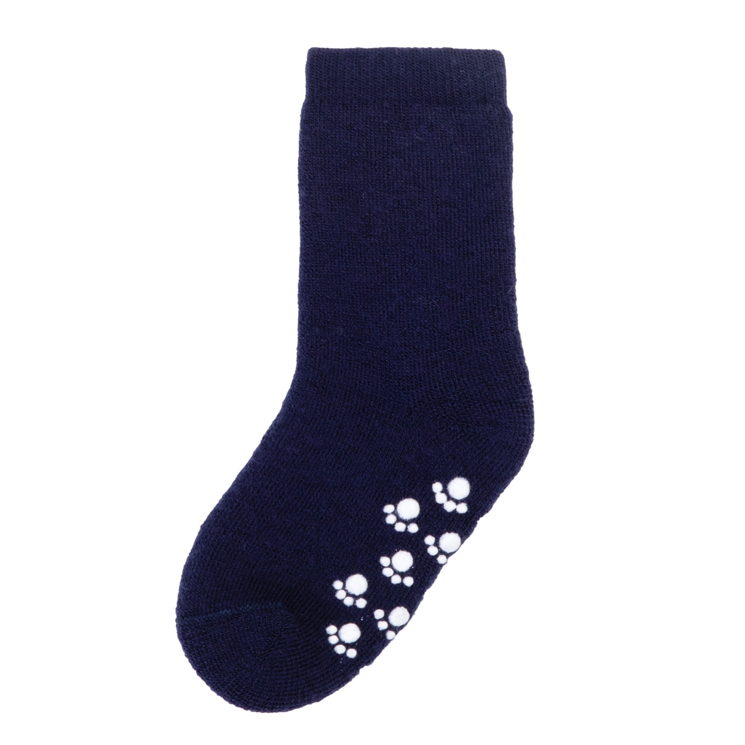 Wool sock w.anti-slip
